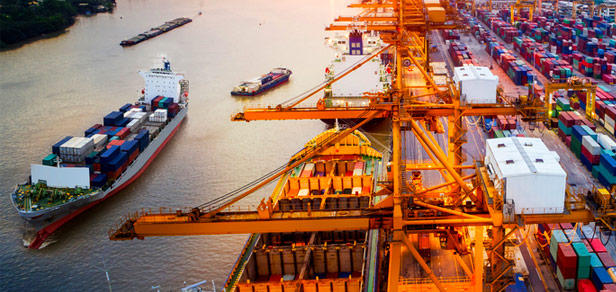 cargo shipping supply port