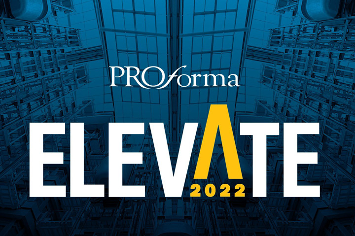 Elevate proforma event poster