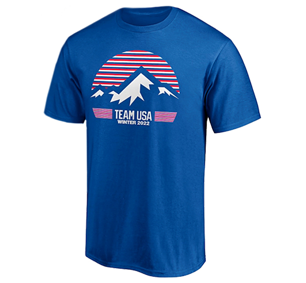 Team USA Olympic t-shirt, blue