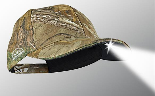 camo light-up cap