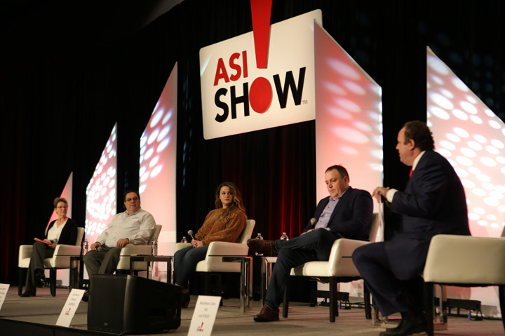 Forth Worth ASI Show panel discussion on stage