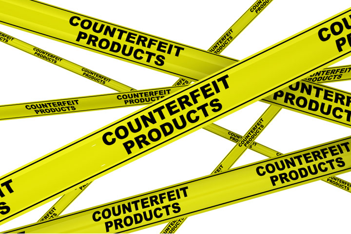 yellow counterfeit caution tape