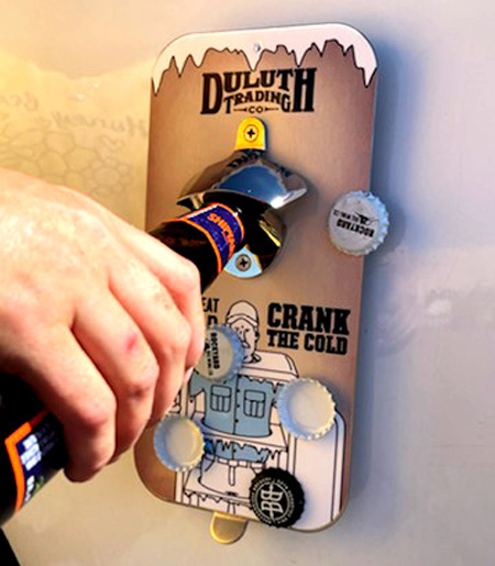 mounted bottle opener