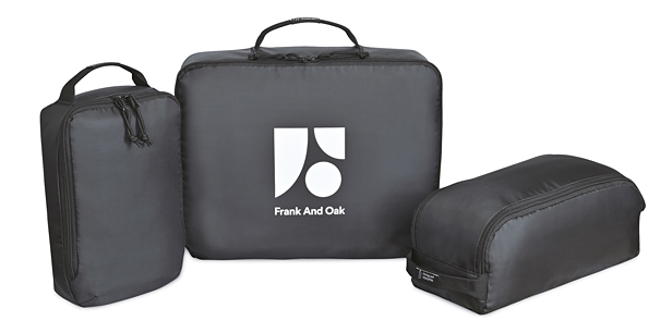 three piece packing cube set