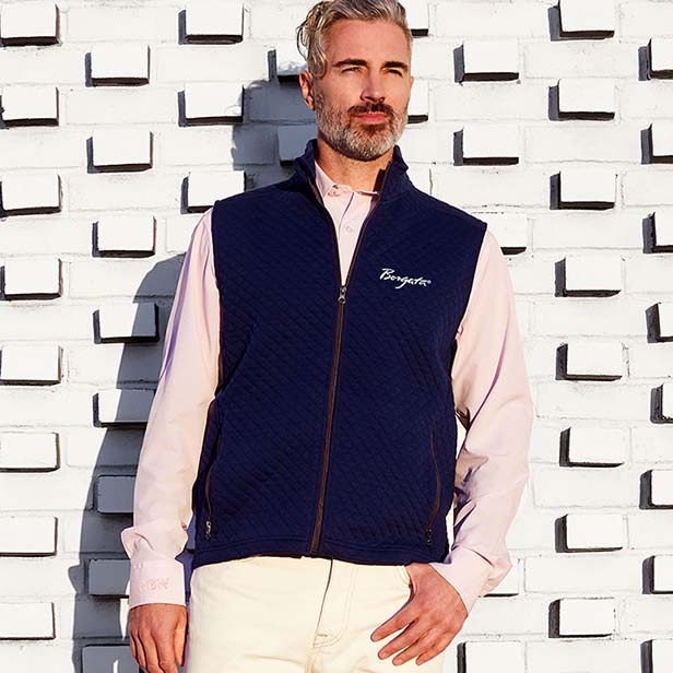 Middle-aged man in top apparel styles