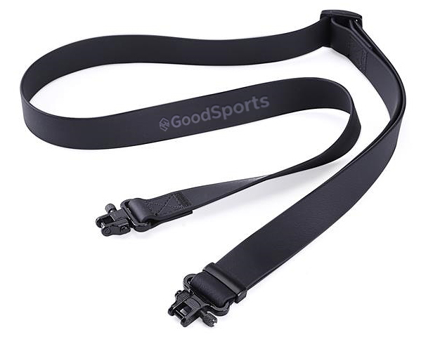 dark gray rifle strap