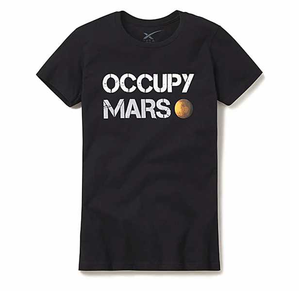 Occupy Mars t-shirt