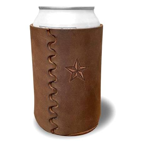 leather can sleeve