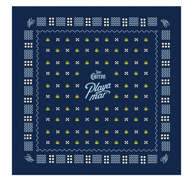 navy blue 100% cotton bandanna