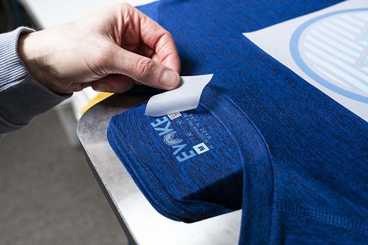 Consider adding secondary branding elements to a garment – whether it’s a custom neck label or a discreet icon on a shirt hem.