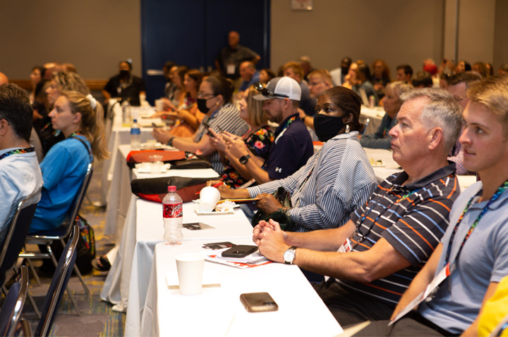 ASI Show Education day crowd