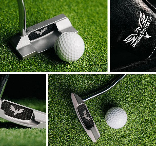 USA-Made Putter With Custom Milled Blade