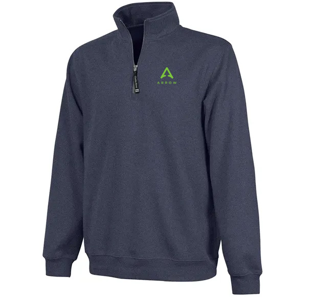 cotton-poly blend sweatshirt