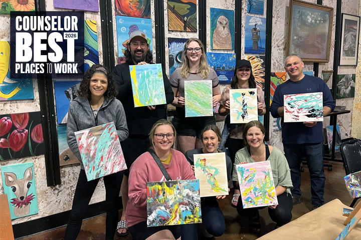 2026 Counselor Best Places to Work: Liquid Screen Design