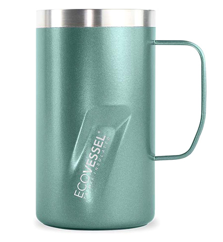 stainless steel mug