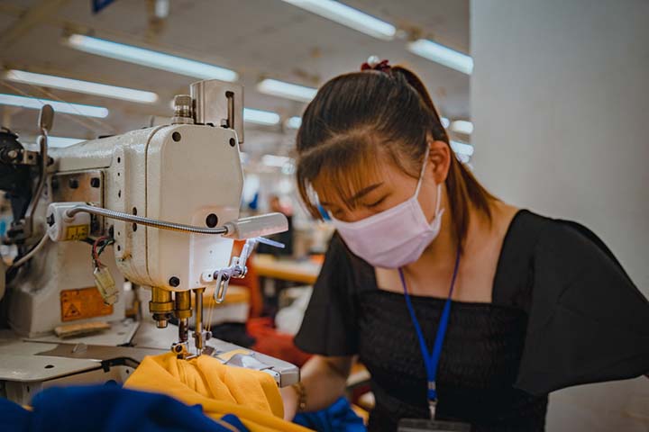 A textile worker in Vietnam, a country from which promo and other industries are increasingly sourcing.