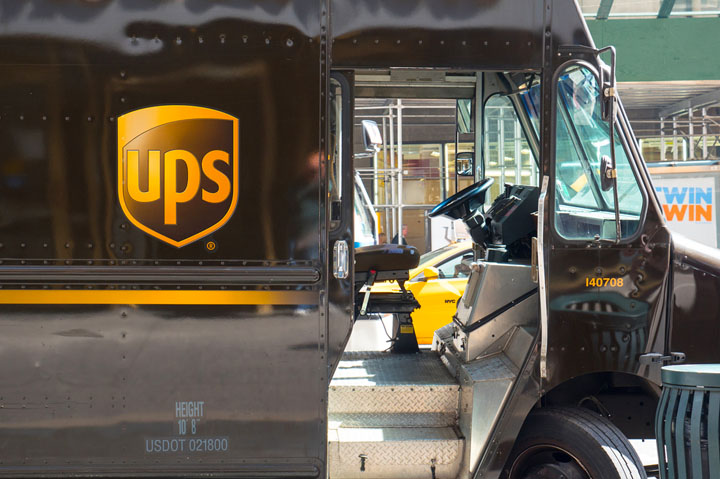 UPS truck