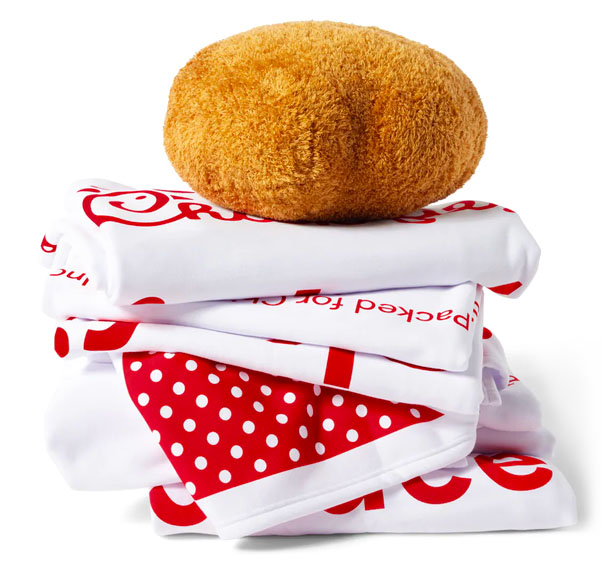 Chick-fil-a nugget pillow