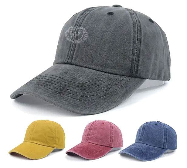 Super-washed baseball cap