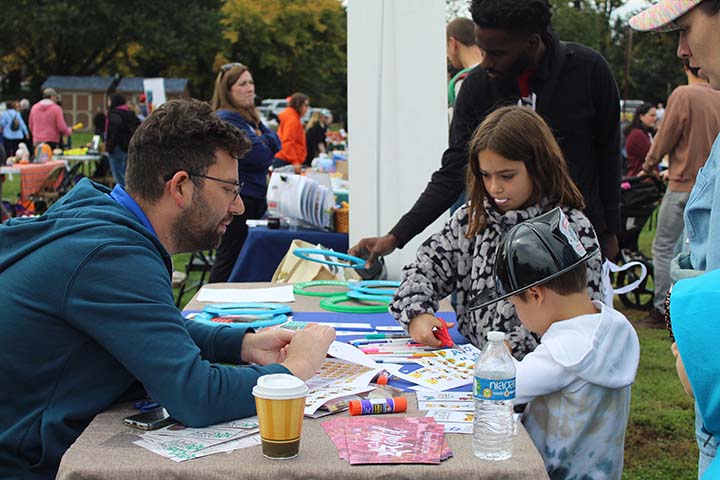 The Kaiserman JCC Fall Festival was full of games and activities for kids – and plenty of giveaways.