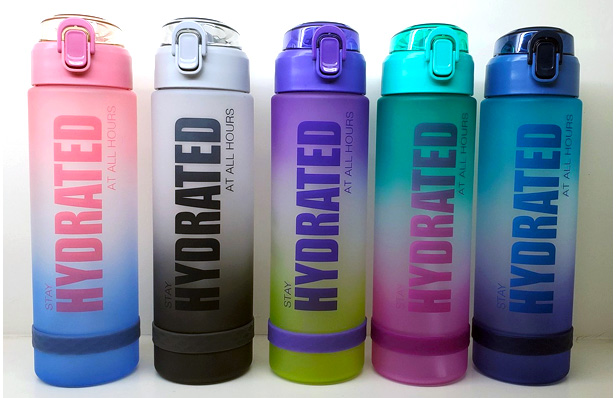 water bottles