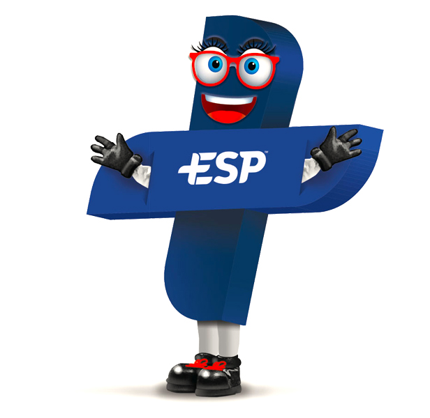 ESP+ mascot rendering