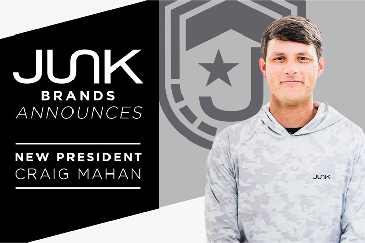 Outdoor Cap’s JUNK Brands Names New President