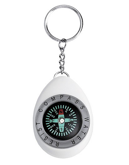 compass keychain