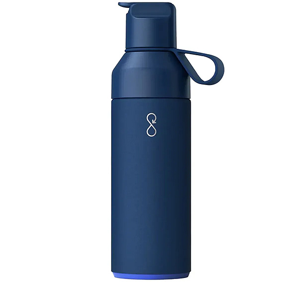 90% recycled stainless steel 17-oz. bottles