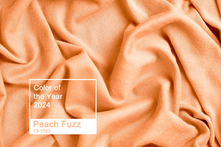 pantone selects 'peach fuzz' as color of the year 2024