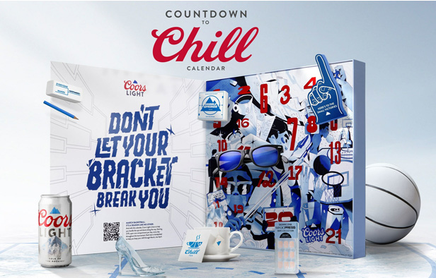 Coors Light March Madness advent calendar