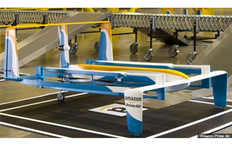 Amazon Shows Off Delivery Drone Prototype