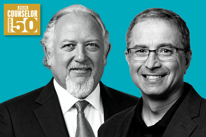 Counselor Power 50 2026: No. 21 Trevor Gnesin & Clive Goldberg, Logomark