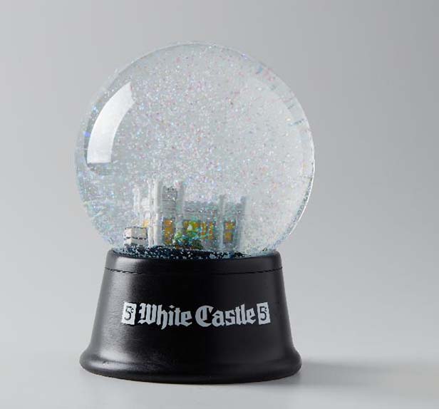 White Castle snow globe