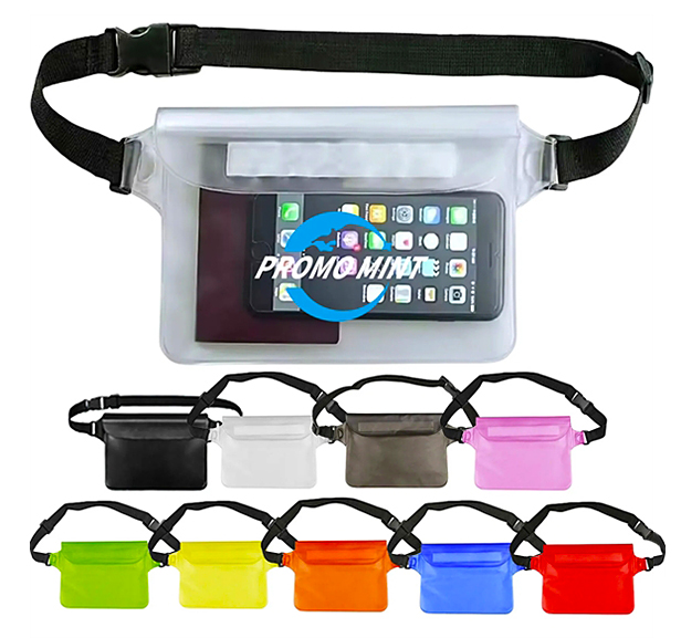 waterproof pouch with belt