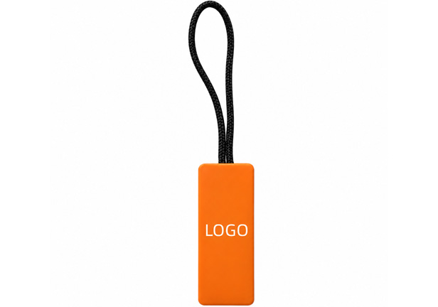 Zipper Pull Tab With Card