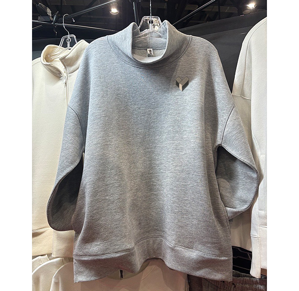 Mock Neck Sweatshirt
