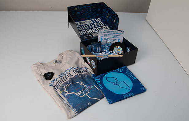 The self-promo gift boxes from Sky High Marketing