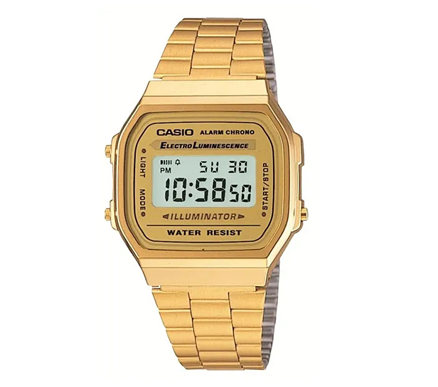 gold Casio Watch