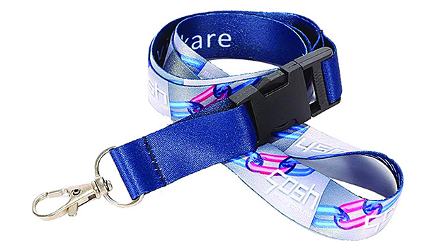 sublimated lanyard