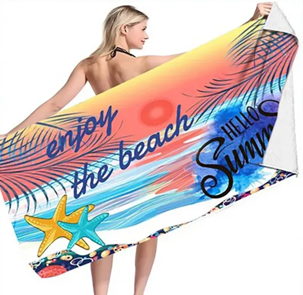 30” x 60” Microfiber Beach Towel