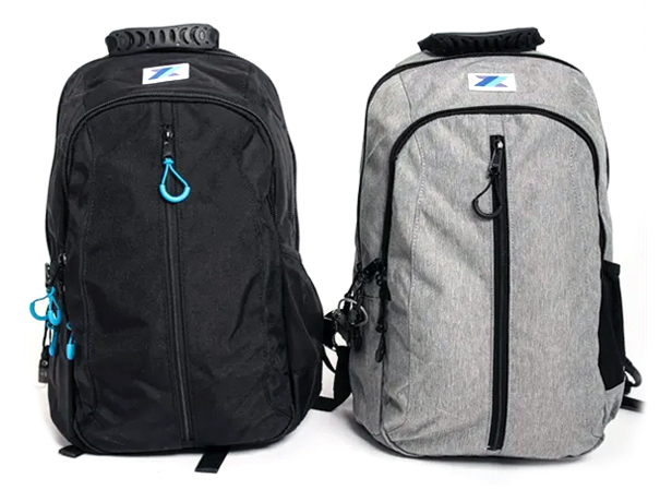 Anti-Theft Backpack, black and gray