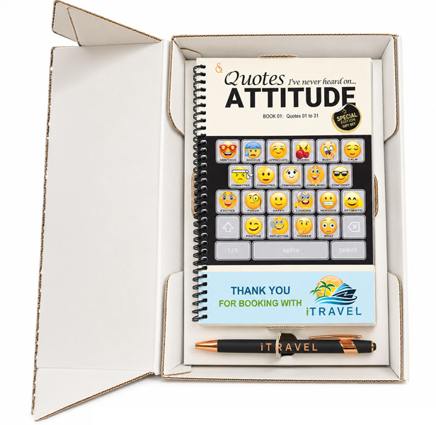 Book, Pen & Coffee Gift Set