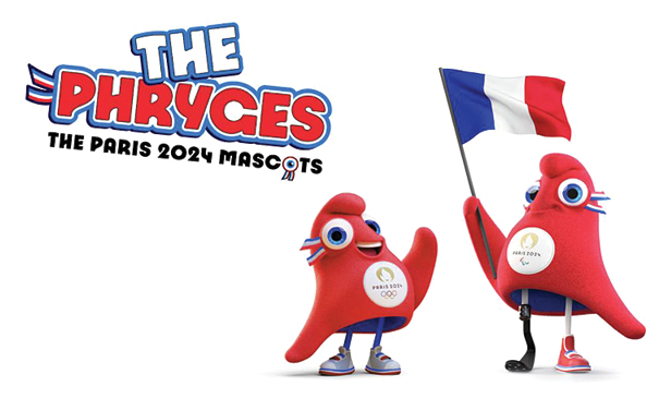 Paris Olympic mascots