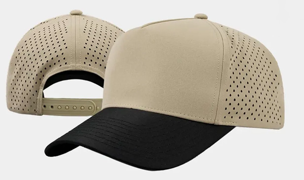Perforated 5-Panel Snapback