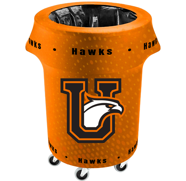 spandex trash can cover