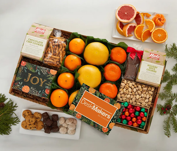 Gift Box With Citrus Fruit