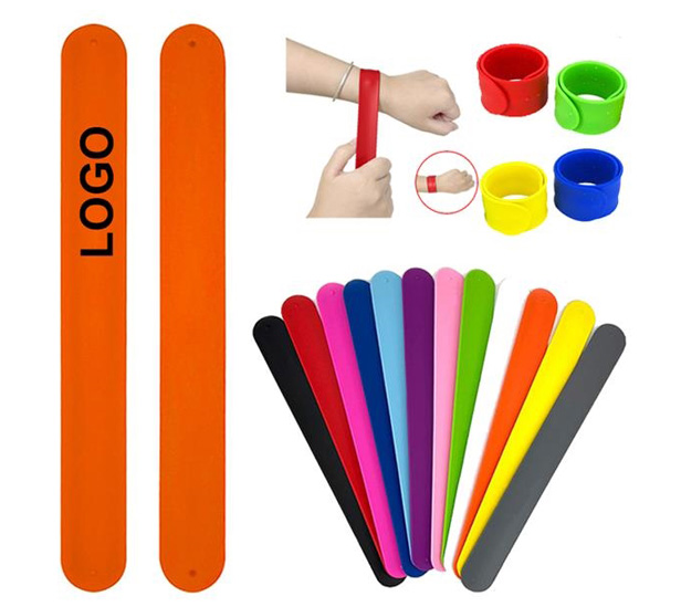 slap bracelets, assorted colors