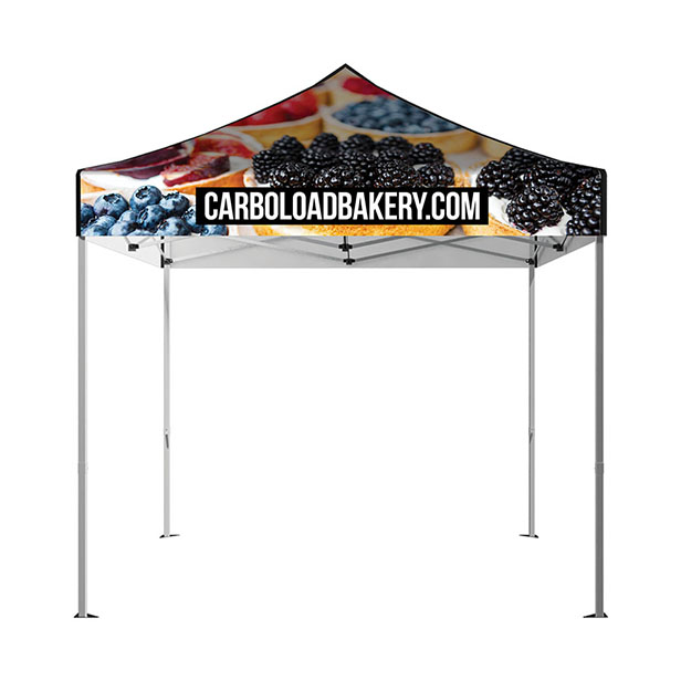 Full-color digital-printed canopy top