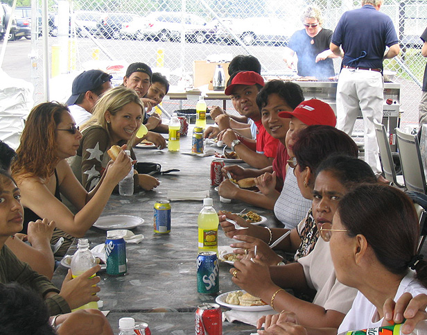 staff bbq 